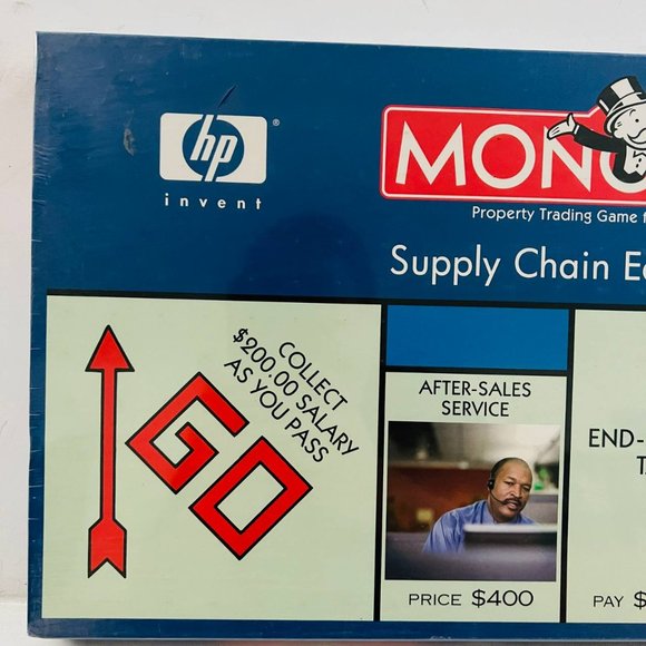 Vintage Monopoly HP Invent Supply Chain 2005 Edition Board Game‎ New Sealed - Picture 2 of 7